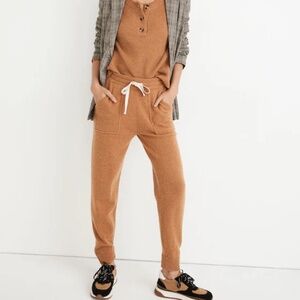 Madewell Resourced Cashmere Jogger Sweatpants Size S Retail $168.00 MA732